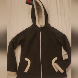 For The Republic Hoodie - Black and Cream